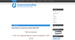 Desktop Screenshot of gramstrup-as.dk