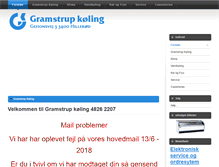 Tablet Screenshot of gramstrup-as.dk